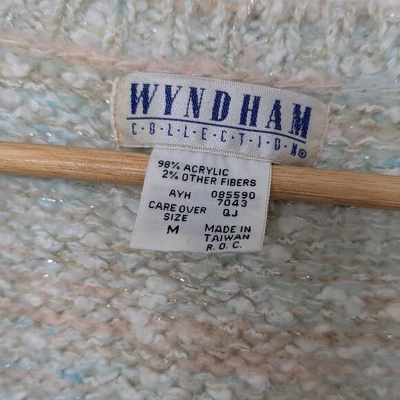 80s Sparkly Knit Sweater Vest - Picture 5 of 5